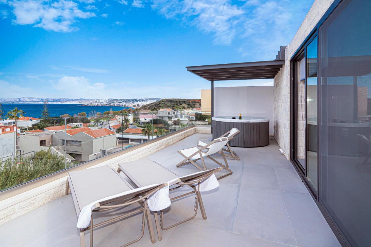 Perla Dream Luxury Villa Khania Eksteriør bilde